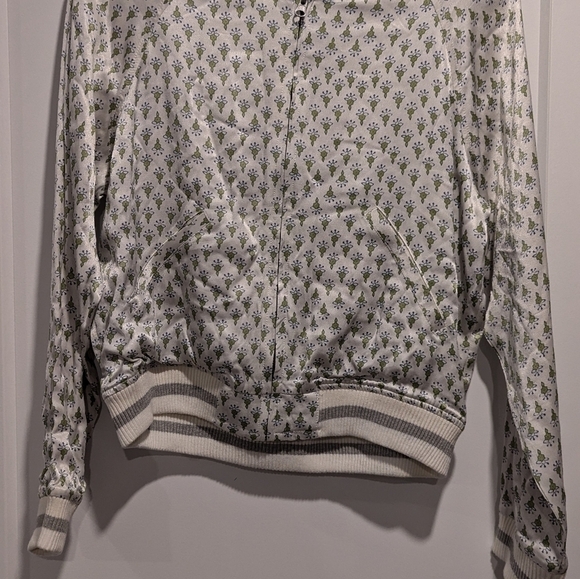 Anthropologie TINY Editions Bomber Jacket Off  White S - Picture 16 of 16